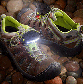 Night Tech Gear Headlights For Your Shoes Night Runner Shoe Lights