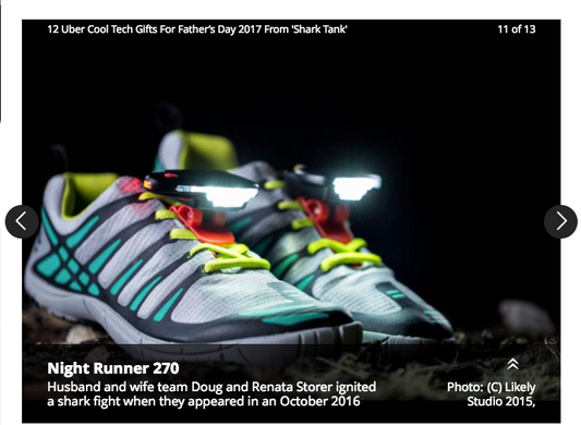 Forbes - Night Runners Are Perfect "New Tech" Gift