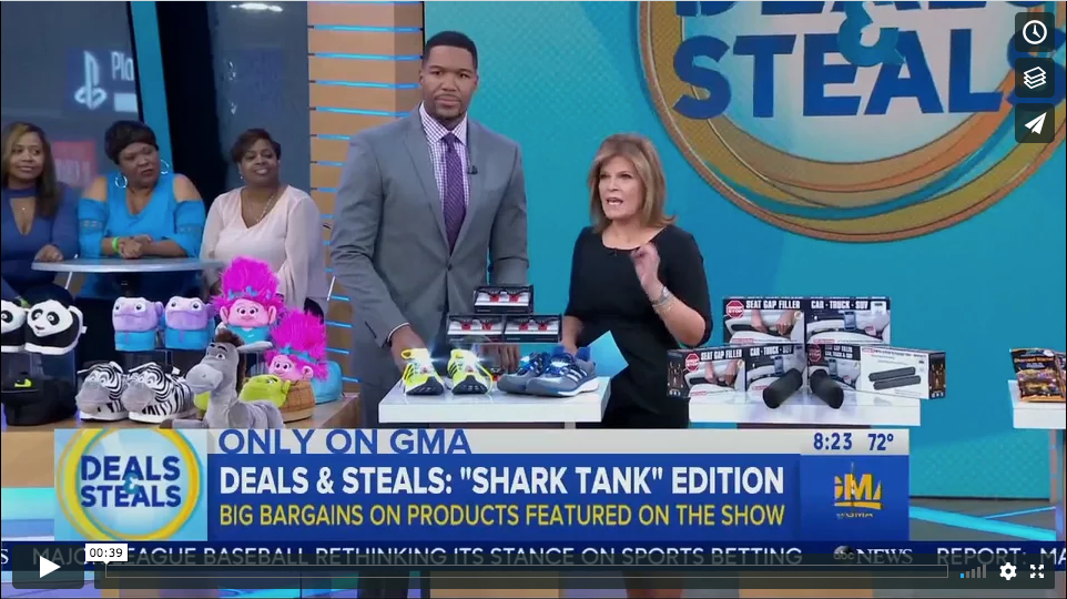 Good Morning America Night Runner 270 Discussed on Deals Steals Night Tech Gear